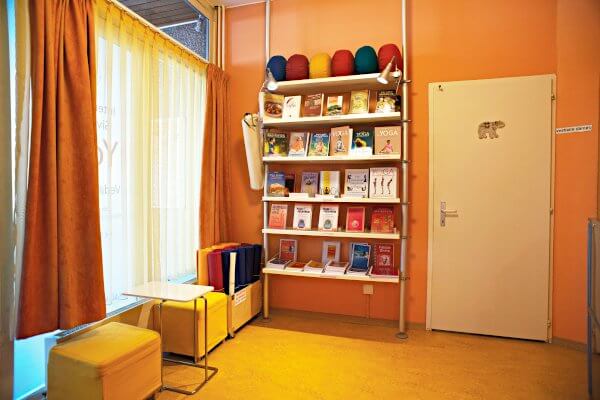 Sivananda Yoga Centre Geneva - reception area and shop
