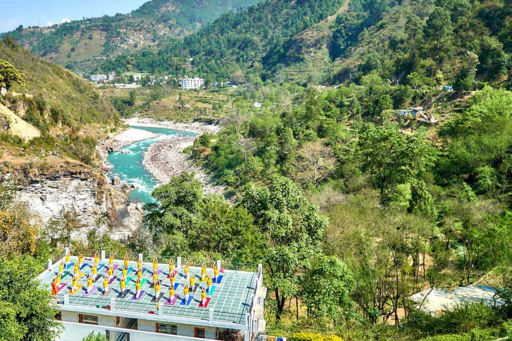 The Advanced Teachers Training course in Rudraprayag, Himalayas, India