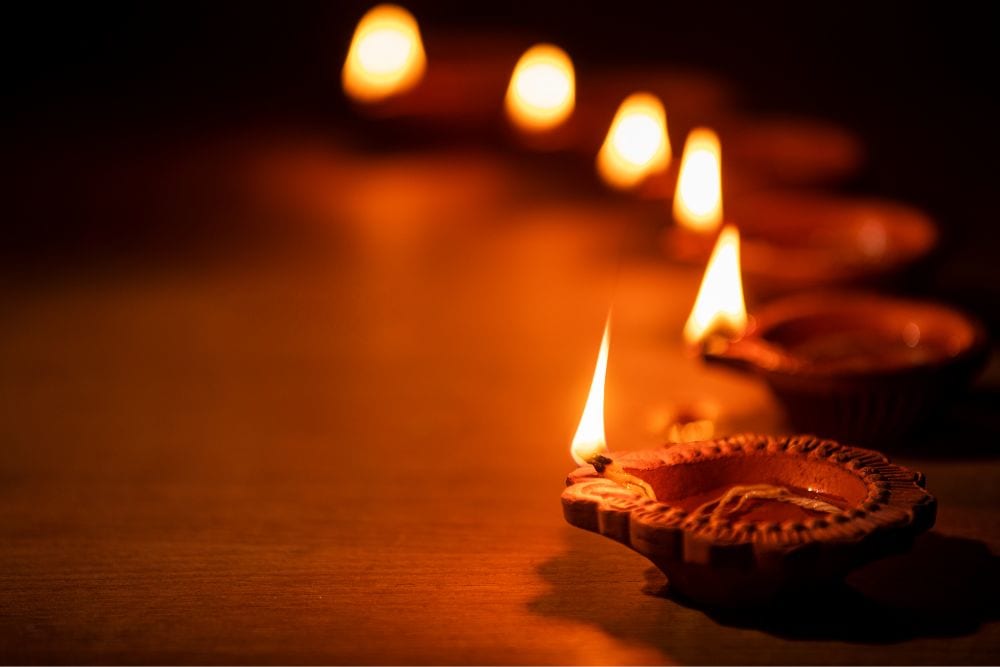 Diwali lamps
