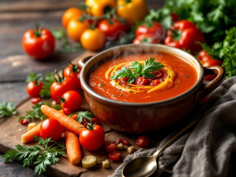 Roasted tomato soup