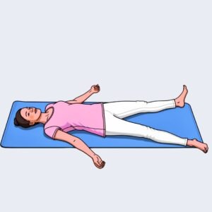 Savasana illustration