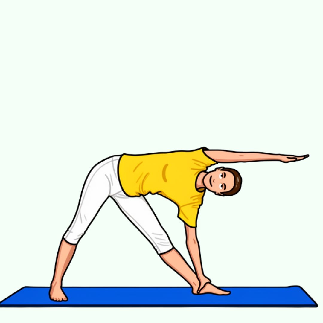 Triangle (Trikonasana)