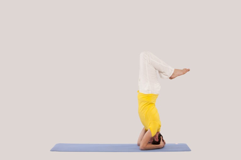 Step 7 of Headstand