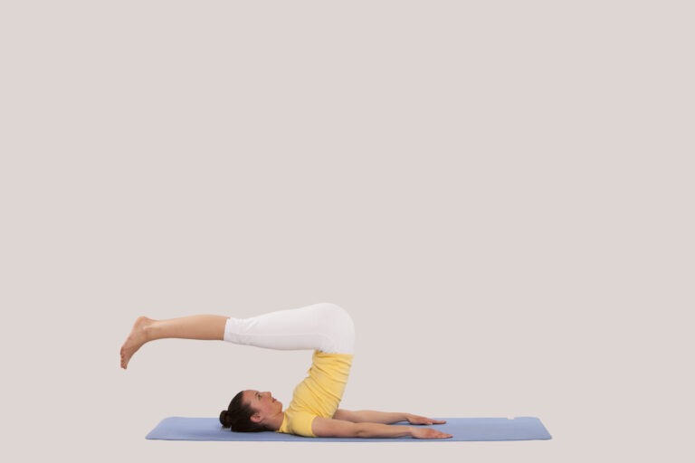 Coming out of the Plough Pose