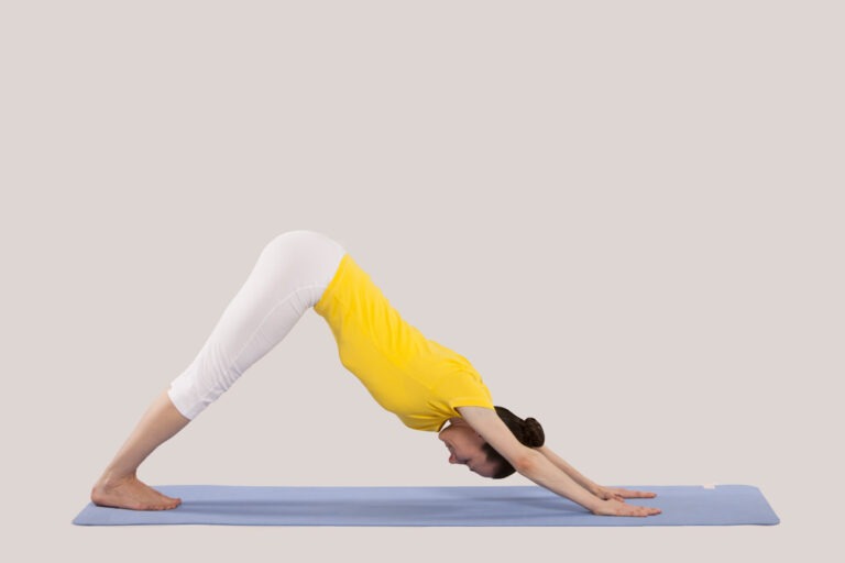 Surya Namaskar, inverted V