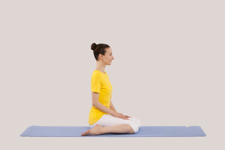 Step 2 of Ardha Matsyendrasana
