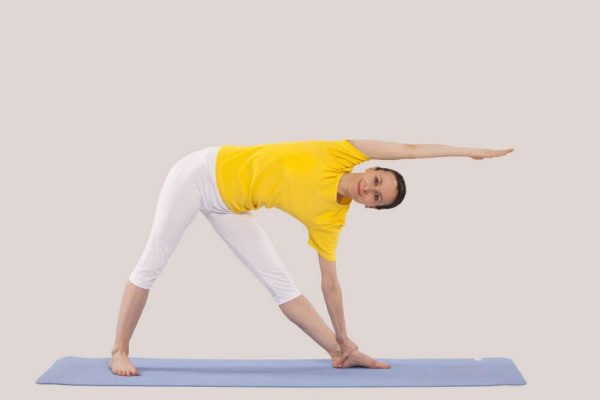 Trikonasana or Triangle Pose